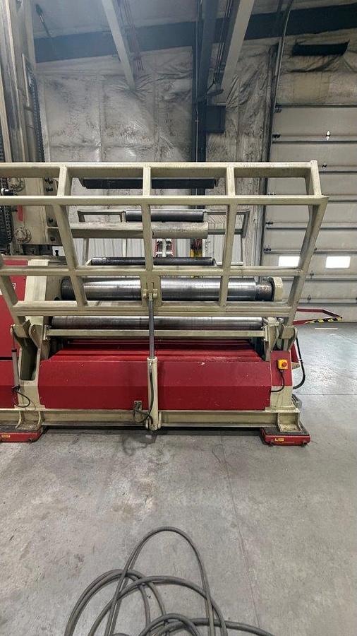 Used 3/4″ x 7′ Akyapak AHS 20/16 Hydraulic Plate Roll