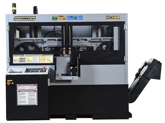 New 14″ x 14″ Hyd-Mech H-14A Automatic Dual Post Horizontal Band Saw