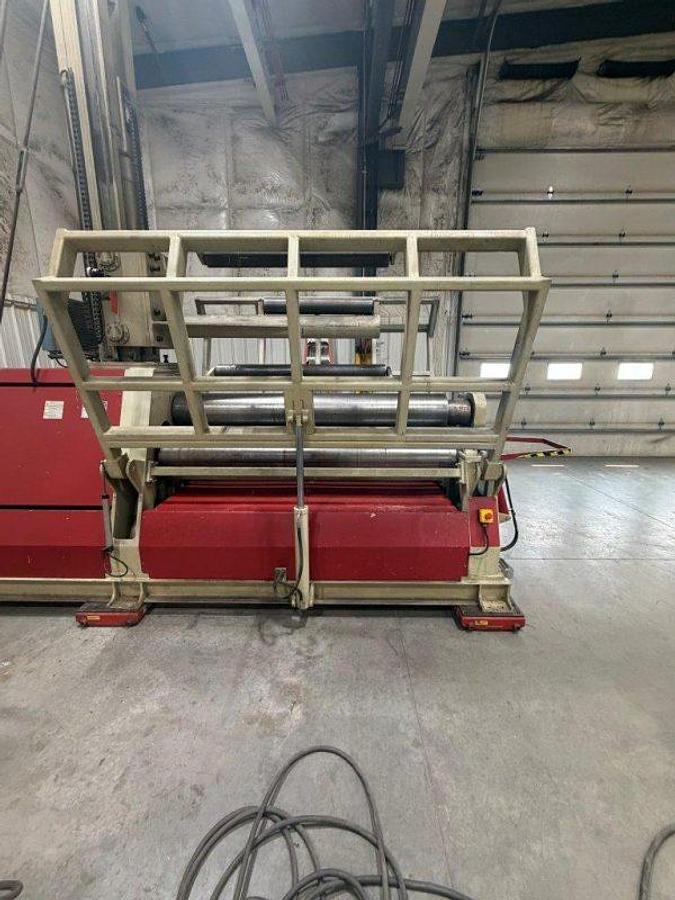 Used 3/4″ x 7′ Akyapak AHS 20/16 Hydraulic Plate Roll