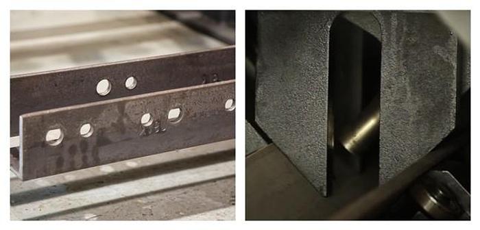 6” x 6” x 5/8” AKYAPAK ANGLE PROCESSING LINE