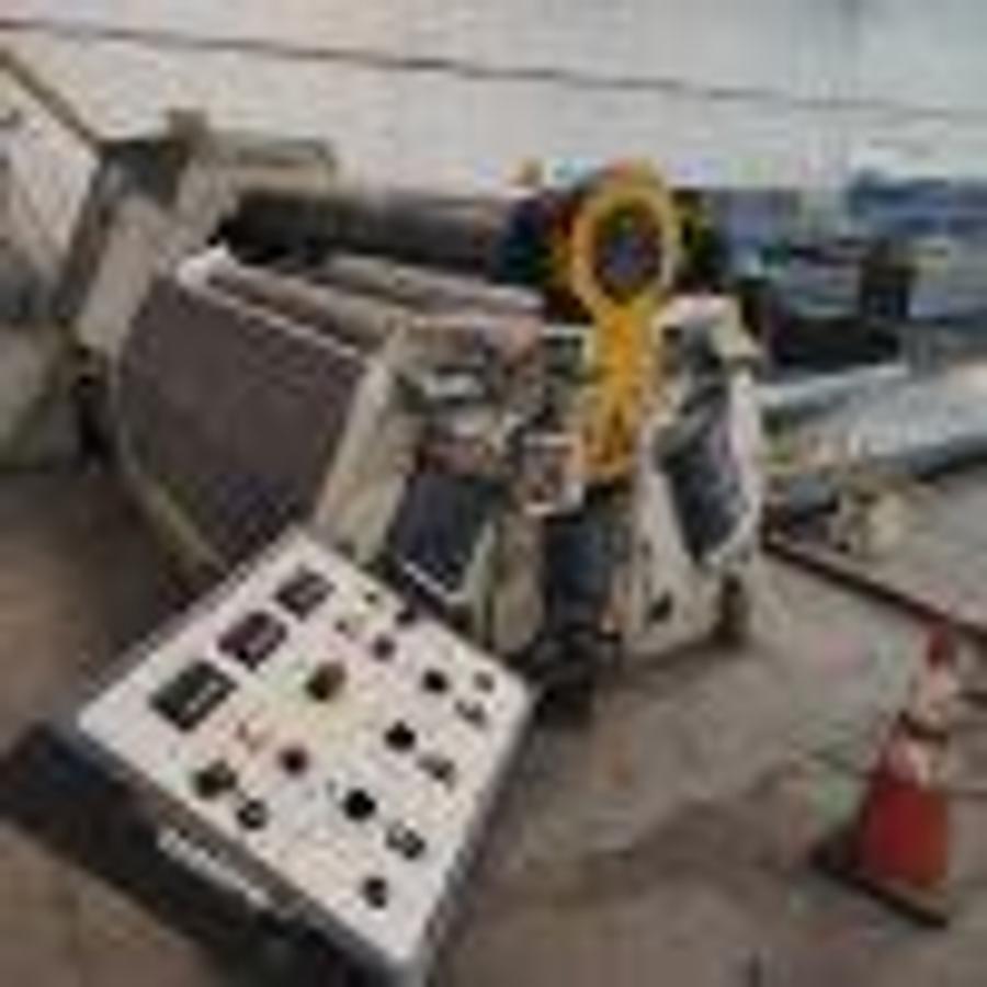 Used 3/4″ x 8′ Virli Cole-Tuve 4RS-8-320 Hydraulic 4 Roll