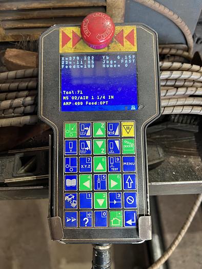 Used Controlled Autromation MultiMAX Gantry Style 12' wide bridge 40' of rail