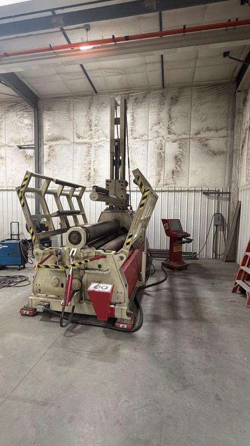 Used 3/4″ x 7′ Akyapak AHS 20/16 Hydraulic Plate Roll