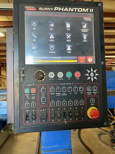 Used 10′ x 24′ Koike Model BHP CNC Oxygen Cutting System