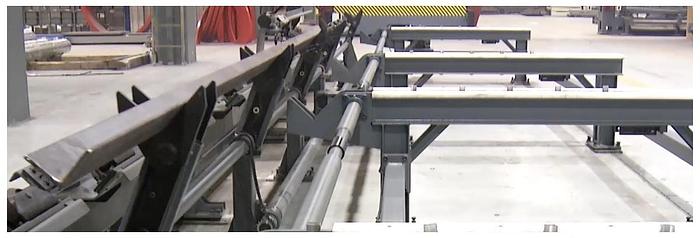 6" x 6" x 13/16"AKYAPAK AKD 160 ANGLE PROCESSING LINE