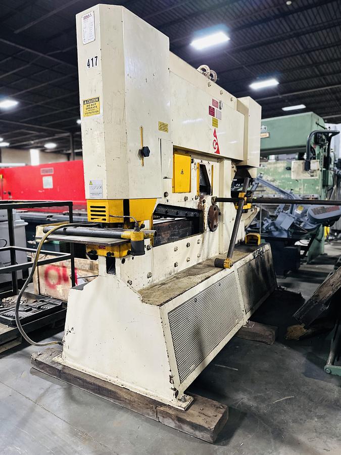 Used 2012 GEKA Iron Worker 185 ton punch 300 ton Shear