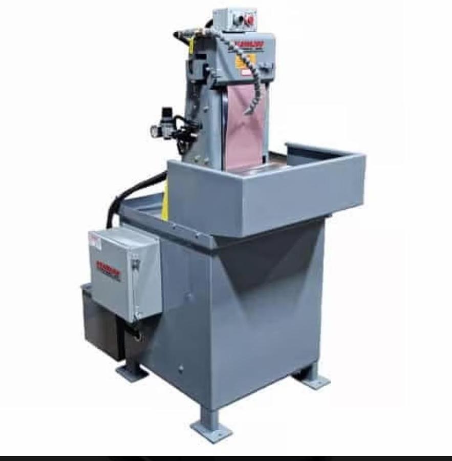 Used Kalamazoo vertical wet belt sander