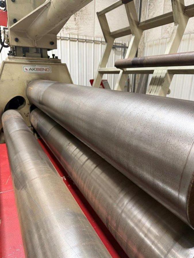 Used 3/4″ x 7′ Akyapak AHS 20/16 Hydraulic Plate Roll