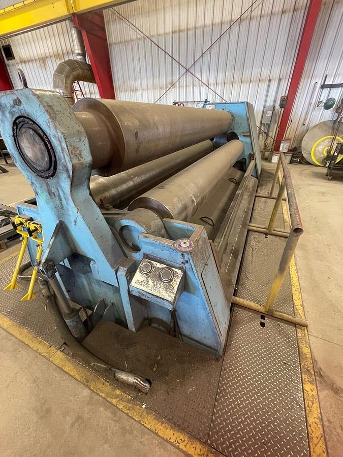 Used Davi MCO3750 Plate Roll 1.5x 12'