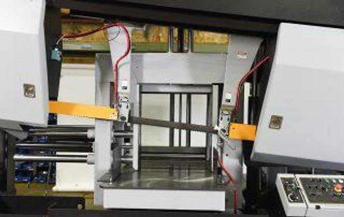 Hyd-Mech H-32A Automatic Horizonal Dual Post Bandsaw
