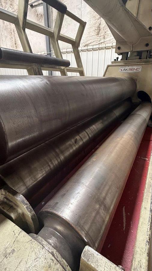 Used 3/4″ x 7′ Akyapak AHS 20/16 Hydraulic Plate Roll