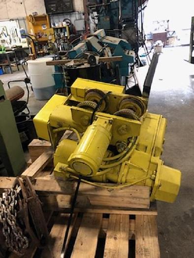 Used Robinson & Myers 3 Ton Wire Cable Hoist