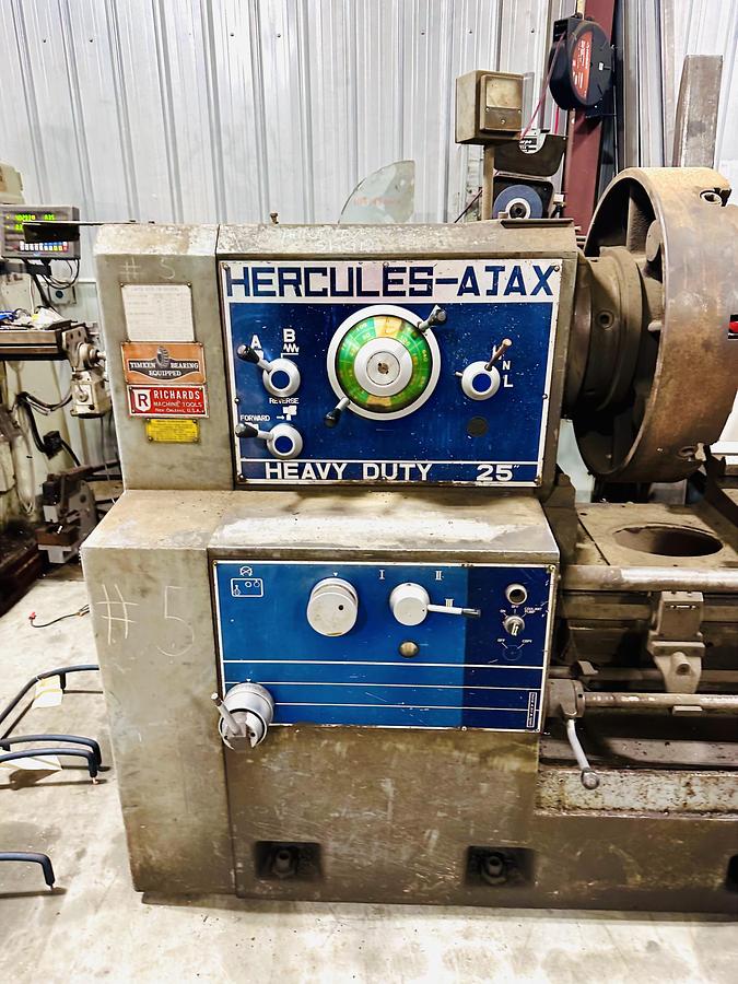 Used Hercules - Ajax Engine Lathe