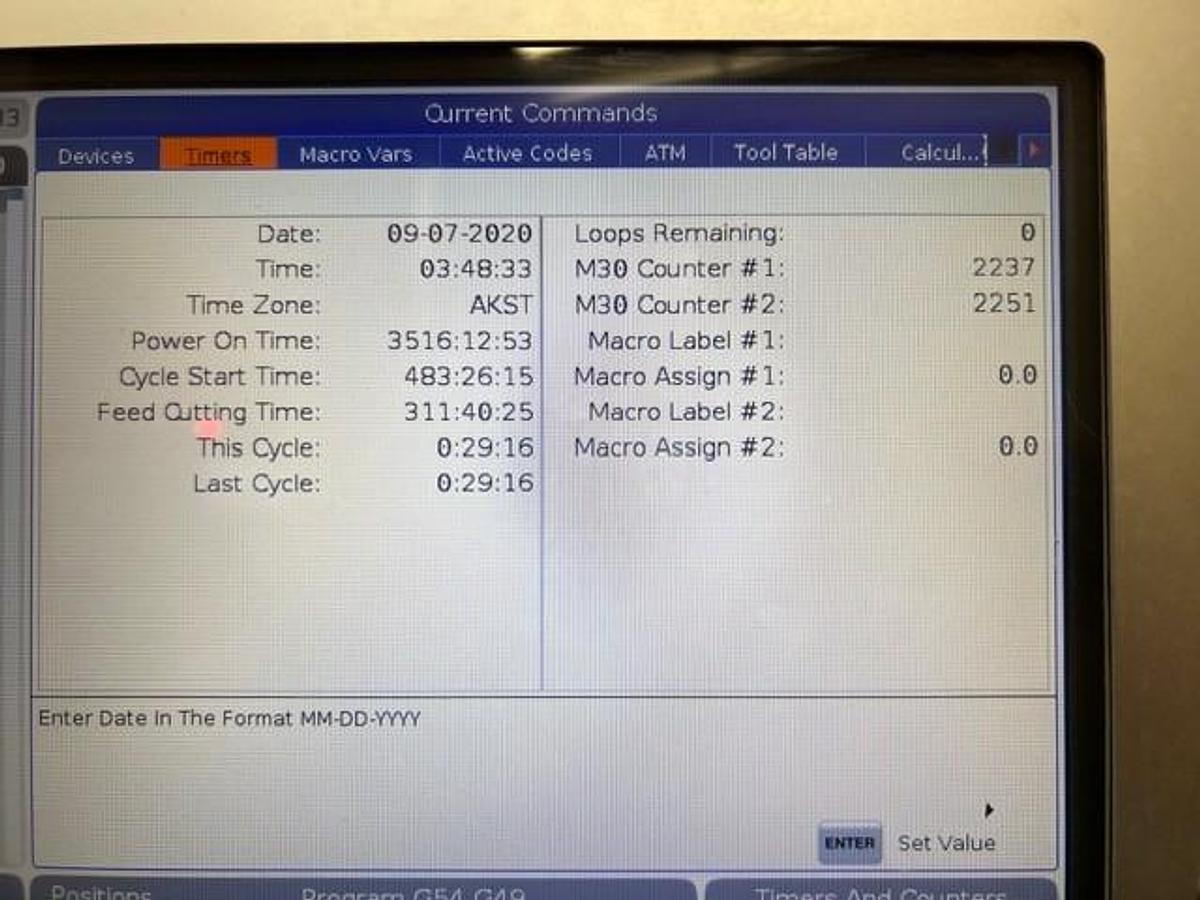 Used 2019 HAAS EC-1600ZT