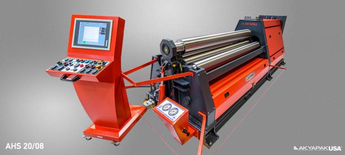 AKYAPAK AHS 15/08 Four Roll Plate Roll