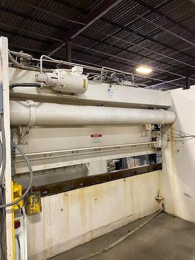Used Preowned Wysong Hydraulic Press Brake 100 Ton x 12