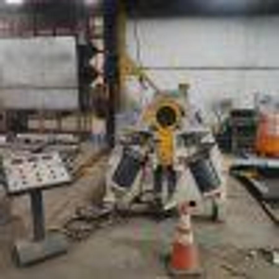 Used 3/4″ x 8′ Virli Cole-Tuve 4RS-8-320 Hydraulic 4 Roll