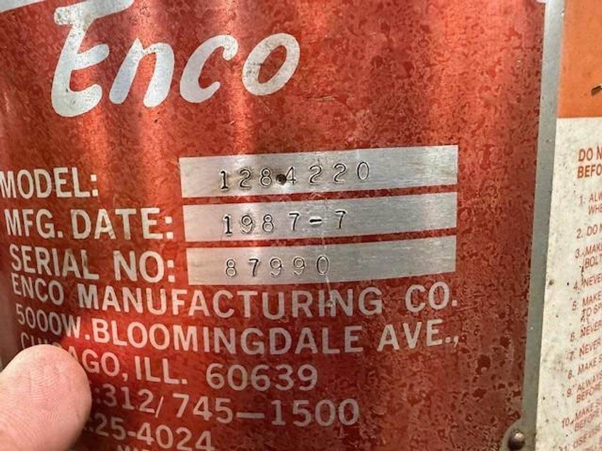 Used 1987 ENCO DSR-750S Radial Arm Drill