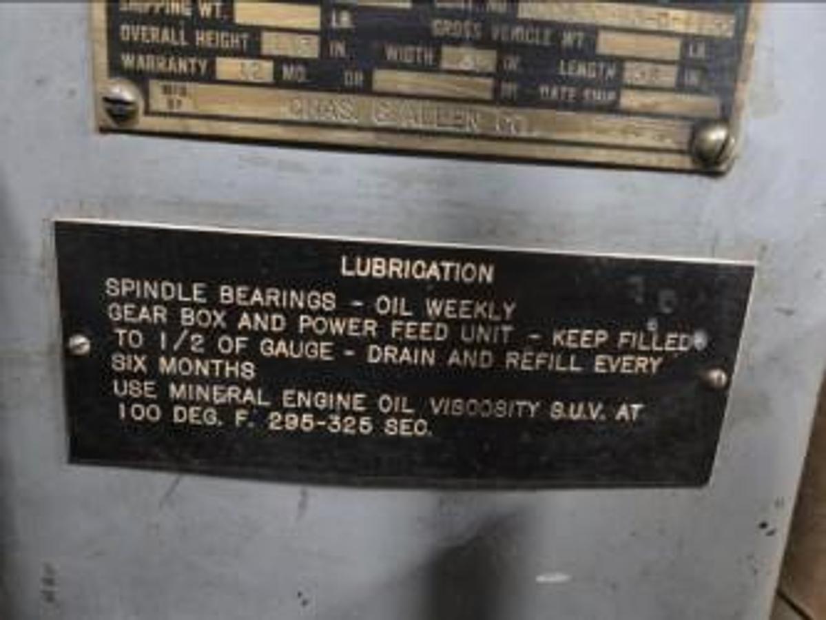 1968 Allen Drill Press