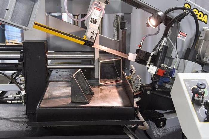 New S-20A Hyd-Mech Automatic Mitering Band Saw