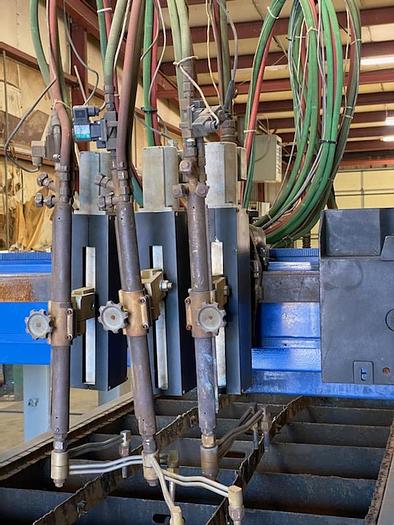 Used 10′ x 24′ Koike Model BHP CNC Oxygen Cutting System