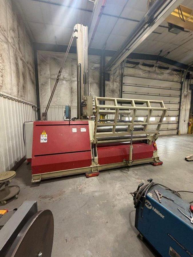 Used 3/4″ x 7′ Akyapak AHS 20/16 Hydraulic Plate Roll