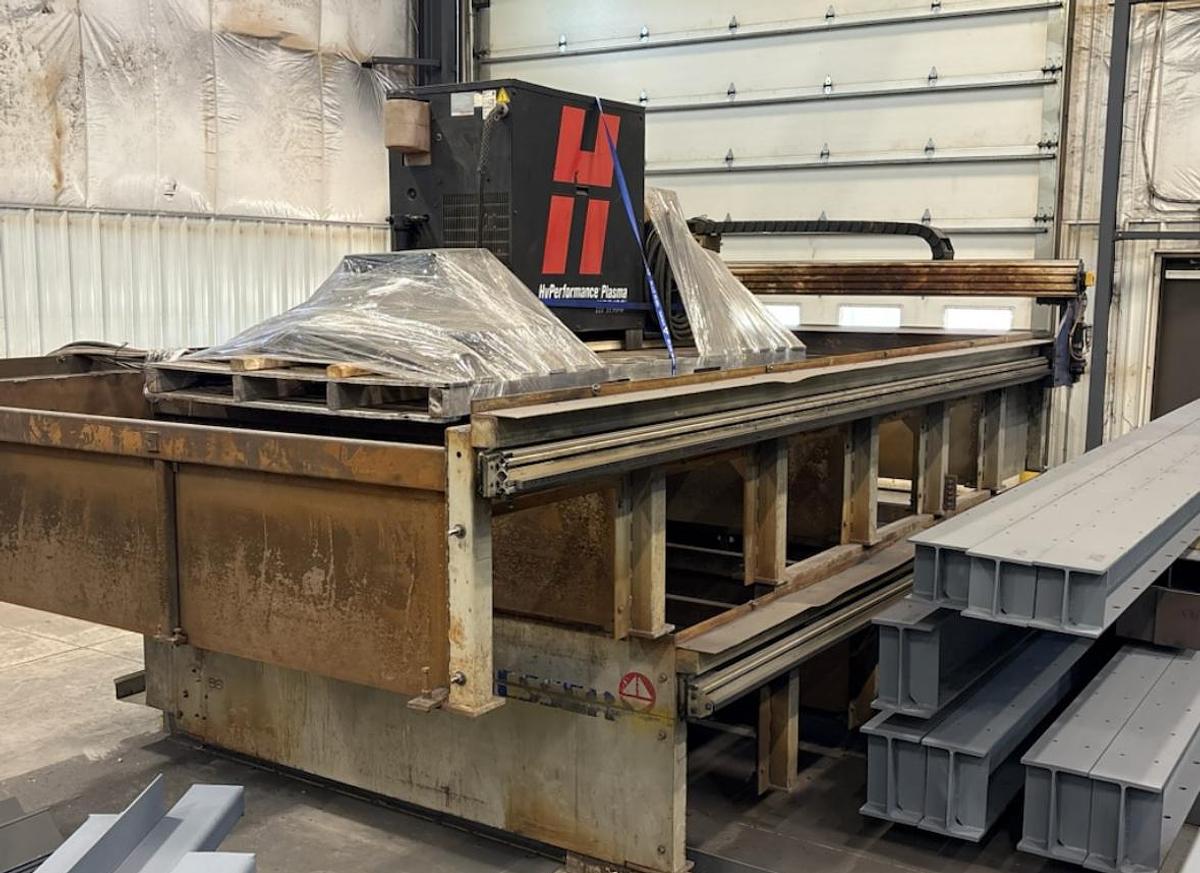 Used Messer Edgemax CNC Plasma Table