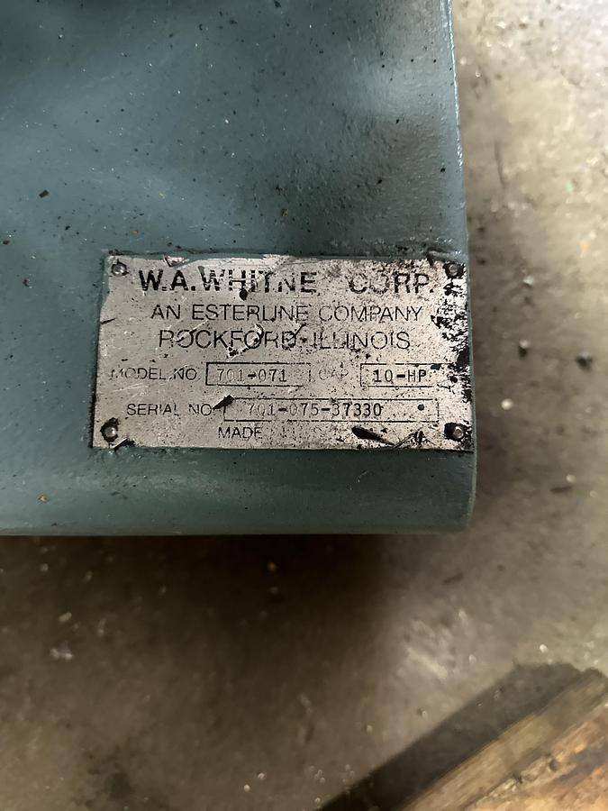 Used W.A. Whitney Punch