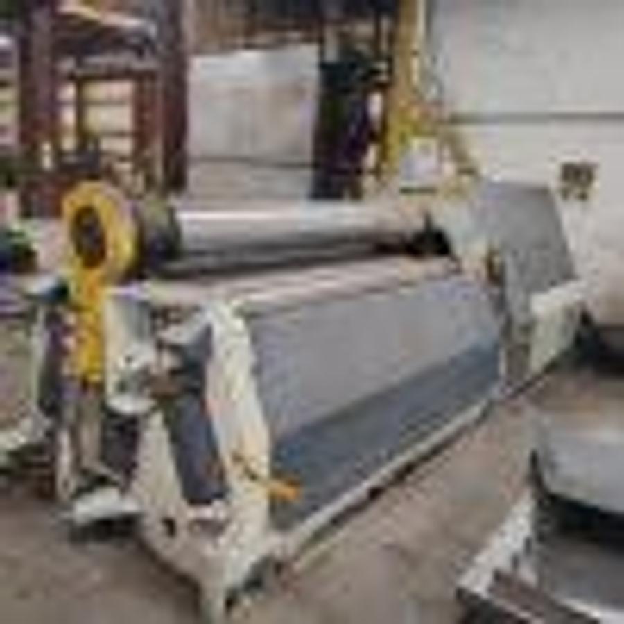 Used 3/4″ x 8′ Virli Cole-Tuve 4RS-8-320 Hydraulic 4 Roll
