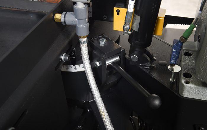 New 16″ x 20″ Hyd-Mech S-23P Semi-Automatic Pivot Style Band Saw