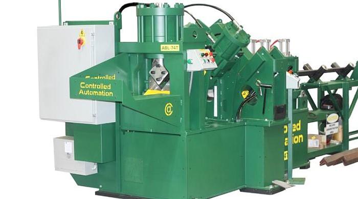 New Controlled Automation ABL-74T Angle Line Punch