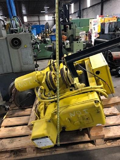 Used Robinson & Myers 3 Ton Wire Cable Hoist