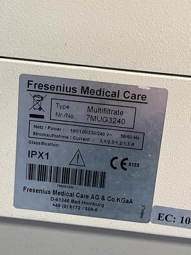 Gebraucht #Fresenius Medical Care MultiFiltrate ..