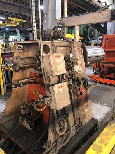 Used 20,000 LB x 48" WIDE STIRLICH MOTORIZED UNCOILER