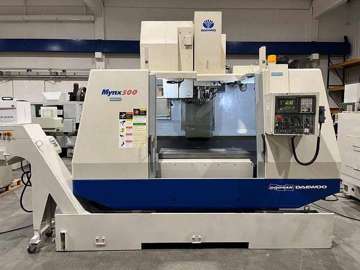 Usato CENTRO DI LAVORO DAEWOO MYNX 500 CNC FANUC 21 - M