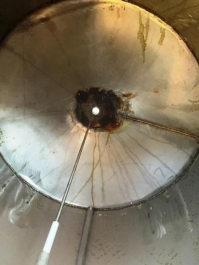 Used Tank, 65 Gallon, S/st, FT/DB, 28" x 24" #S743951