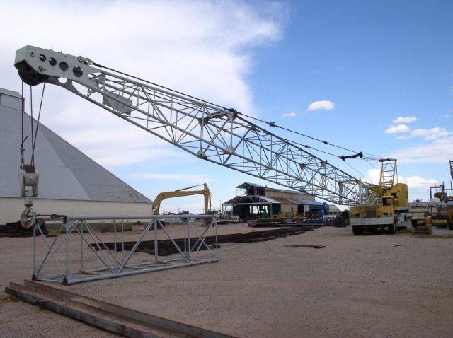 Used 80 Ton P & H Model 775A-TC Truck Crane; 125 ft Lattice Boom (tube type); Twin Diesels; 4 Axle, $8,000