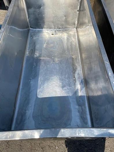 Used Stainless Steel 212 Gallon Meat Cart / Portable Tank