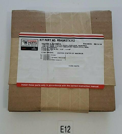 *NEW* Fisher RGASKETX312 Gasket Set TO 450F 1/2 to 1-1/4 E ER & EZ + Warranty!