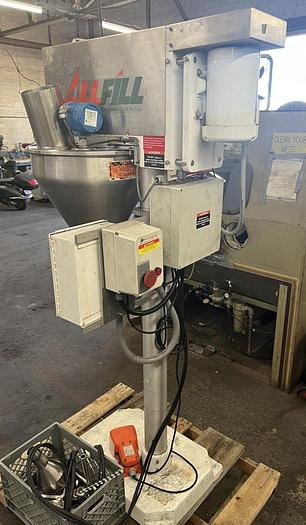 Used Filler, Auger, 1-Head, S/st, All-Fill, Mdl B-350E #S744891