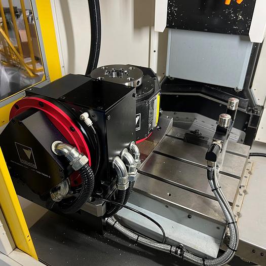 Used 19.6"X, 15.74"Y, 15.74"Z, FANUC, 2018, ROBODRILL, ALPHA D21MiB5, CNC DRILL & TAPPING CENTER