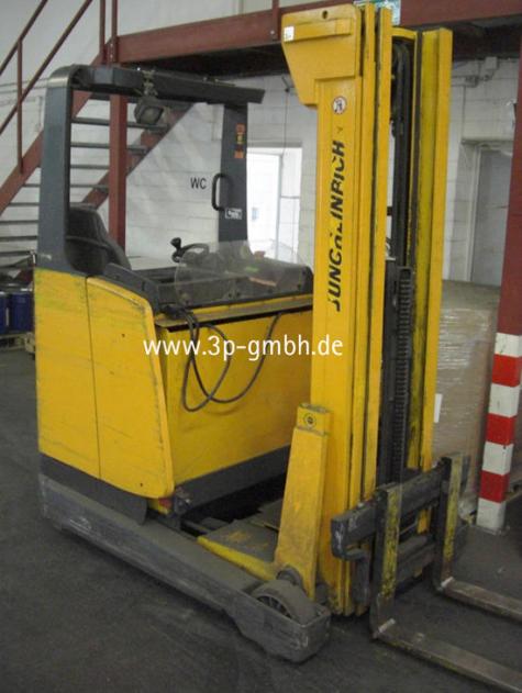 Used Jungheinrich ETV 214 AC electric reach truck 2002