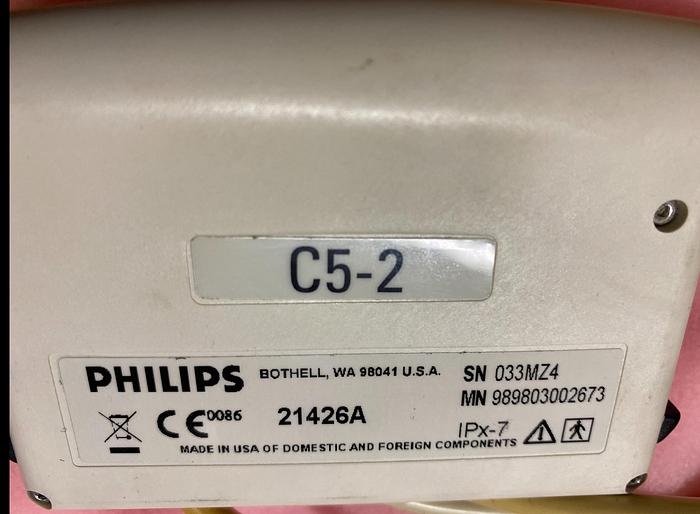 Gebraucht  C5-2 philips ultrasound probe 033MZ4