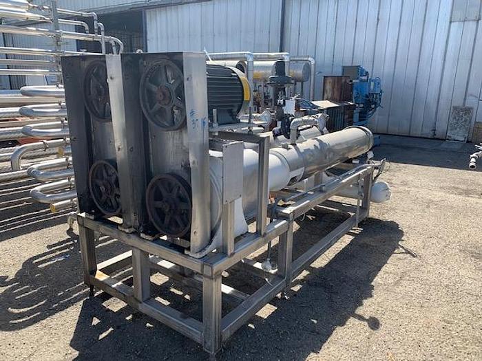 Used Votator Twin Barrel Scrape surface Heat Exchangers
