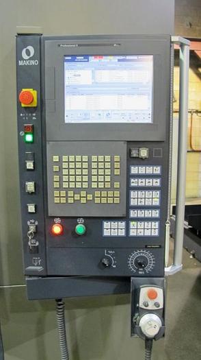 Used 35"X, 19"Y, 15"Z, 2015 MAKINO F5, CNC VERTICAL MACHINING CENTER