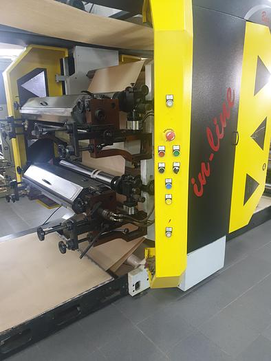 Used 2012 SOMTAS BAG MASTER L/INLINE flat & satchel paper bag machine with 3 col. flexo