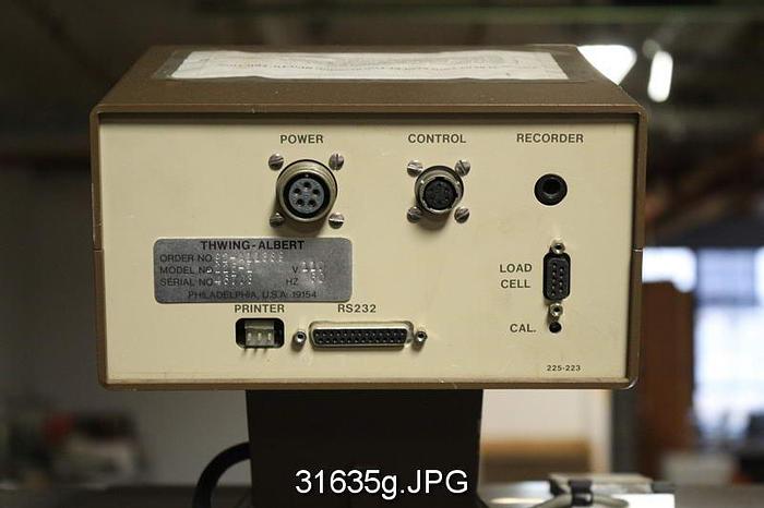 Used L & W 225-1 Friction/Peel Tester #31635