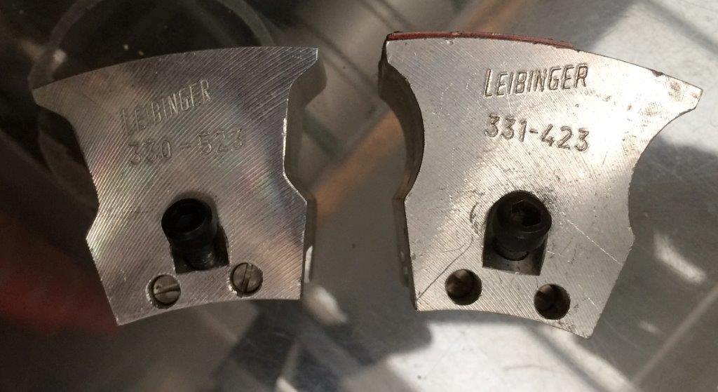 Used Leibinger cliché carrier for impression works