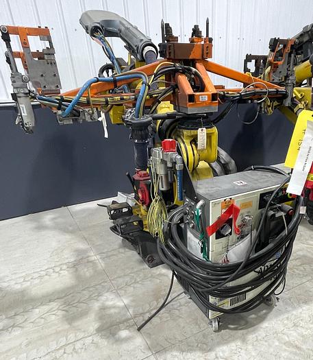 Used FANUC R2000iB/210F 6 AXIS ROBOT WITH R30iB CONTROLLER