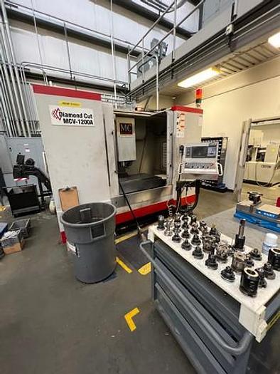 Used 2012 Litz MCV-1200A Vertical Machining Center
